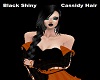Black Shiny Cassidy Hair
