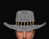 B&W Snakeskin Hat