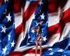 USA Flag Background