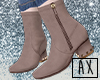 A! Tan Ankle Boots
