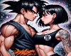 Anime Couple Cutout 4