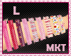 [MKT] Left Arm Band pink