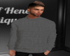 Gray Cashmere Sweater
