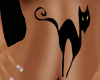 Black Cat Belly tattoo