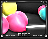 !D! Party Floor Balloons