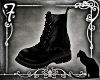 *SK* Black Combat Boot F