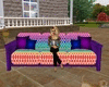 Rainbow outdoor couch