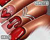 q. RED Pop Love Nails S