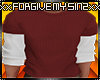 F- MENS RED SWEATER FALL