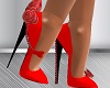 SxL Red Roses Heels