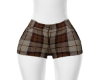 miu checked shorts rll