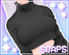 +Crop Sweater Black v2
