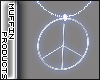 [m] Peace - Silver Nklce