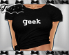 GEEK Knotted Tshirt