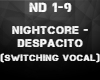 Nightcore - Despacito