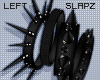!!S Spiked Brace Black