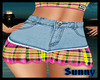 *SW* Plaid Jean Skirt RL