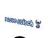 I Love Stitch Headsign