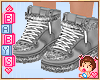 ! Kids Silver Shoes *