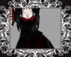 Goth Dress Black/Red