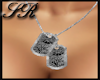 Floral Dog Tags (3)