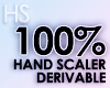 Hand Scaler Derive M/F
