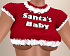 Santa's Baby Top