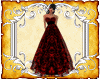 Princess Red Black Dress