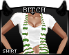 !B Shirt and Scarf Green