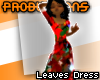 pro. Leaves Dress