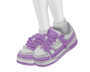 purple cross sneakers
