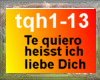 HB Te quiero heisst ..