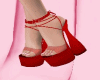 Heels oriental Red