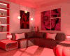 Red Living Room