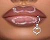 Heart Lip Piercing