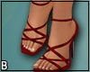 Dora Red Club Heels