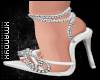 Holiday White Heels