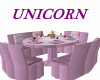 ~C~UNICORN TABLE SET
