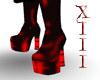 [XIII] Red PVC Boots