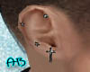 [AB]His Earring Cross R