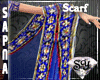 [SY]Blue Silk  Scarf