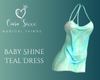 Baby Shine Teal  Dress