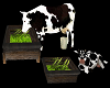 VACHE ET VEAU ANIMES