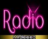 Pink Neon (Radio) Sign