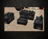 Charcoal Couch Set