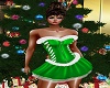 Green Santa Dress