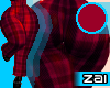 Plaid pants APLUS Red