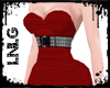 L:BH Dress-PunkDiva Red