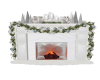 christmas fireplace  B