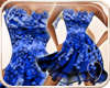 !NC Flowers Dress Blue